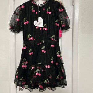 BuddyLove Clementine Cherry Dress large